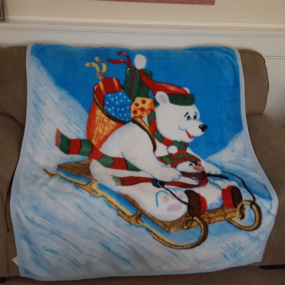 Christmas Throw Blanket - Picture 3 of 8